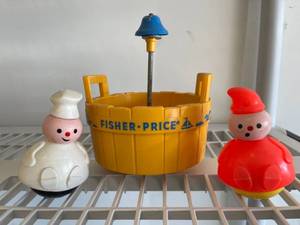 lot 195 image: Vintage Fisher Price Toys