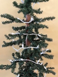 lot 157 image: Decorative Tree with Lights