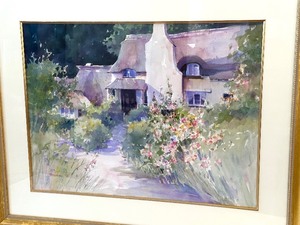 lot 161 image: Beautiful Framed Watercolor Painting by Pat Beaubien