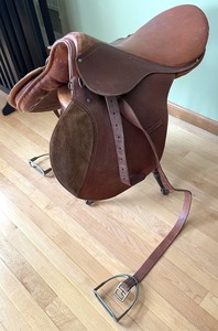 lot 192 image: Equestrian Saddle Made in Argentina