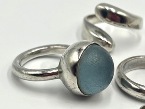 lot 203A image: Four Silver Rings