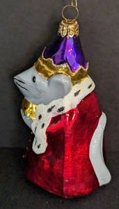 lot 326 image: Kurt Adler Polonaise Nutcracker Mouse King Ornament