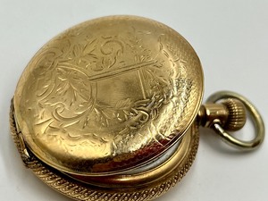 lot 221 image: Vintage Elgin Pocket Watch