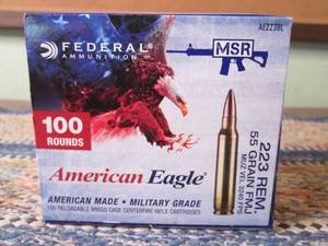 100 Rounds of American Eagle 223 re...
