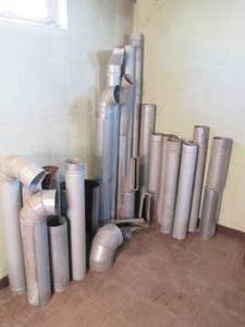 Lot of vents and duct work, assorte...