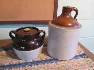 2 Stoneware jugs...
