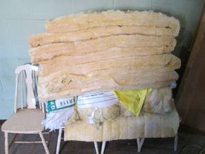 Large lot of insulation...