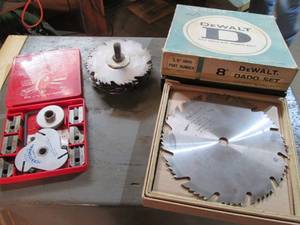 Craftsman molding set, DeWalt Daddo...