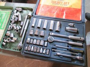 Montgomery Ward 30 piece socket set...
