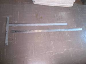 Red Devil 47 inch square and Johnso...