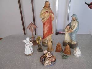 Lot of religious figures...