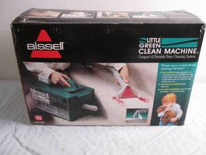 Bissell little green clean machine...