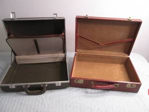 2 Vintage briefcases...