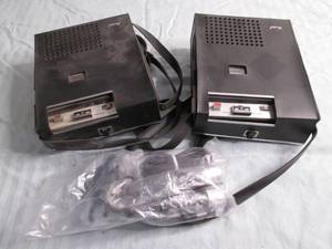 2 Vintage Norelco cassette decks...