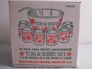 Tom and Jerry punchbowl set...