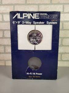 lot 552 image: Alpine 6x9 2-Way Speakers - Model 6205