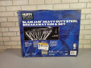 lot 575 image: New in Box - HUFFY Sports Steel Basketball Rim and Net - Model 7828