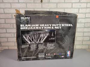 lot 576 image: New in Box - HUFFY Sports Steel Basketball Rim and Net - Model 7828