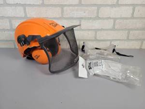 lot 675 image: STIHL Pro Mark Helmet System  Assorted Safety Goggles