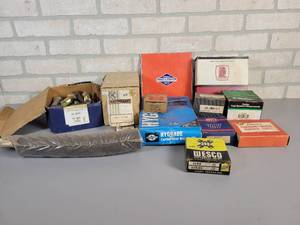 lot 750 image: Lot of Assorted New Old Stock Auto  Lawn Tractor Parts, 78 Bolts and More