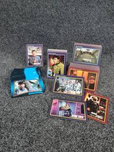 lot 186 image: Lot of Star Trek and Star Trek The Next Generation Collectors and Trivia Cards
