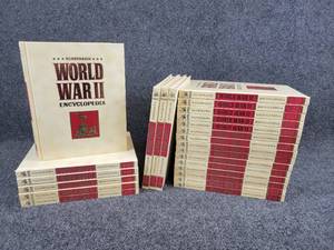 lot 193 image: 24 Volumes of the Illustrated World War II Encyclopedia, 1972