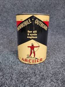 lot 198 image: ARCHER Can - One Quart of UNOPENED SnowmobileOutboard Oil