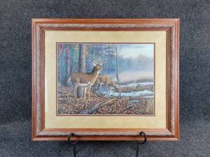 lot 240 image: Home & Garden Party 16 x 20 Deer Print