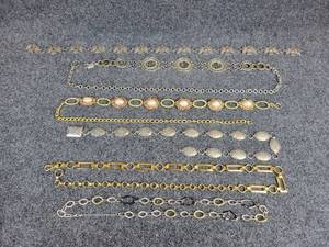 lot 258 image: Lot of Metal BeltsSashes