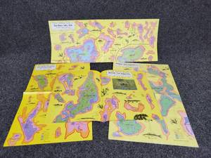 lot 275 image: Color Contour Guide Maps for Lakes in Itasca County in Northern Minnesota, 1969