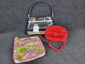 lot 373 image: Lot of (3) Handbags - Beijo Classic, Pantera, and JuJuBe