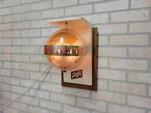 lot 15 image: Vintage SCHLITZ Rotating Beer Light - WORKS, SEE VIDEO - NO SHIPPING