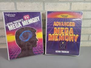 lot 52 image: Kevin Trudeaus Mega Memory & Advanced Mega Memory - Both Still Sealed