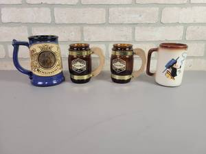 lot 63 image: Grain Belt Beer Steins and More