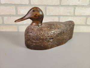lot 72 image: Antique Duck Decoy - Dated 1949
