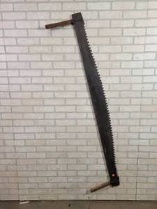 lot 97 image: Antique 2-Man Tree Saw - Approx. 66 Long - NO SHIPPING