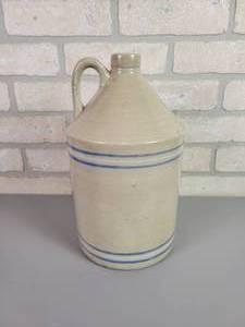 lot 105 image: Antique Stoneware Jug