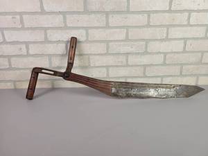lot 131 image: Antique Hay Cutter - Approx. 34 Long