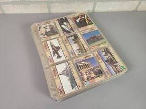 lot 177 image: (35) Pages of Vintage DESERT STORM Trading Cards