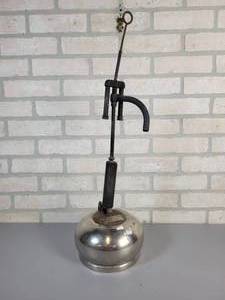 lot 417 image: Antique Sunshine Safety Lamp Co. Gas Pressure Lantern - Approx. 26 Tall