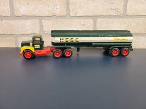 lot 2203 image: 1970s HESS Semi Truck and Tanker Trailer