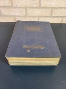 lot 2260 image: 1936 HEMPHILL Diesel Engineering Schools Home Study Course Binder