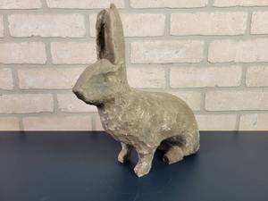 lot 2289 image: Vintage Papier Mache Bunny Rabbit