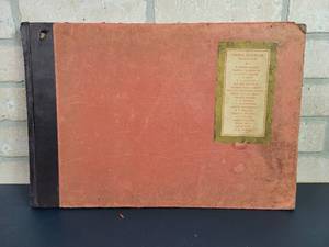 lot 2294 image: 1908 Book of 30 Paintings by Leading American Artists