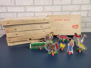 lot 2372 image: (6) Vintage Story Sets by The Judy Company - Minneapolis, MN
