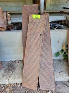 lot 45 image: (3) FORD Model A Running Boards