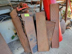 lot 46 image: (4) Assorted Running Boards - Some Model T