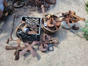 lot 48 image: Lot of Assorted FORD Model T Chassis Parts and More