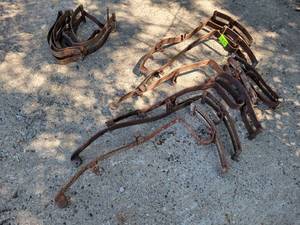 lot 53 image: Lot of FORD Model A Rear Bumper Parts