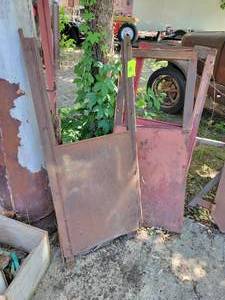 lot 59 image: (3) Antique Car Doors - Unknown Make